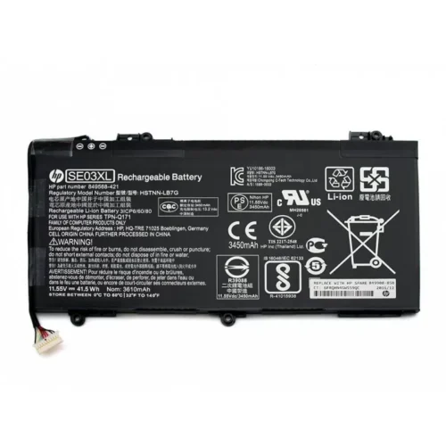 Hp Laptop Battery Se03xl Internal 11.55v 41.5wh For Pavilion 14-Al100 14-Al028tx Series