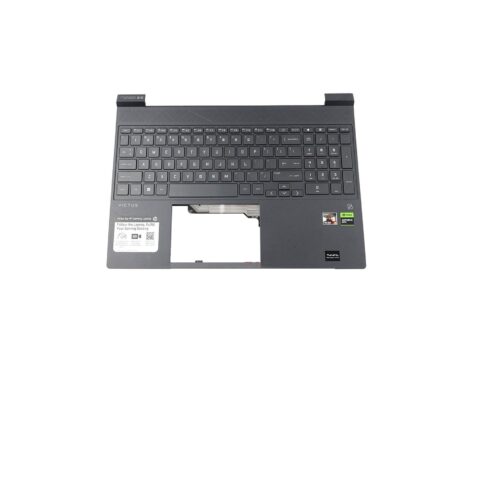 Dolluk Laptop Touchpad Palmrest With Keyboard Assembly For Hp Victus 15-Fa N13299-001