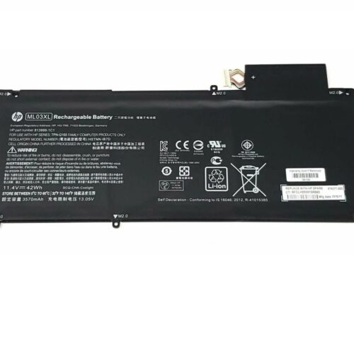 laptop Original ML03XL Laptop Battery For HP Spectre X2 12-A000 12-A001DX