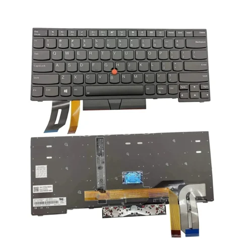 Dolluk Laptop Keyboard For Lenovo Thinkpad T480s, T495, T490, L380, E490, E480, L480, E485 L380