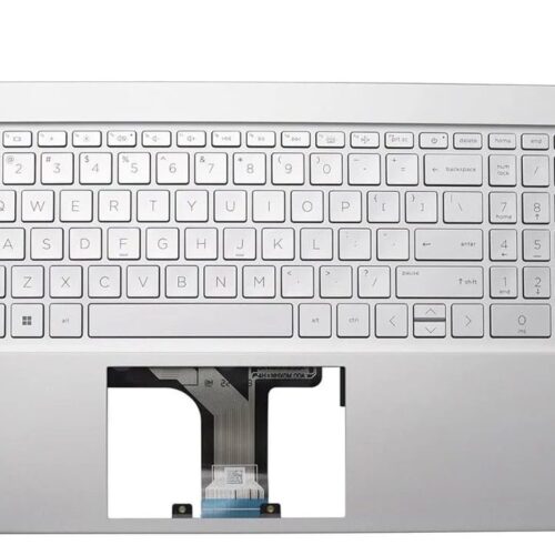Dolluk Laptop Palmrest Touchpad Keyboard For Hp Pavilion 15-Eg 15.6" 54g7htatp50