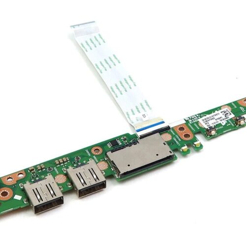 Asus Q405ua Laptop Usb Power Button Card Reader I/O Board With Cable 60nb0g60-Io1010