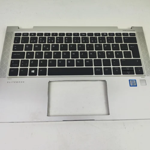 HP EliteBook x360 1040 G6 Laptop Palmrest with Backlit Keyboard & Touchpad Assembly