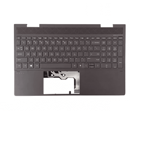 Laptop Palmrest Top Case With Backlit Keyboard For Hp Envy X360 15-Ee 15-Ed 15m-Ee