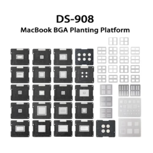 DS-908 MacBook BGA Reballing Platform Tool Set