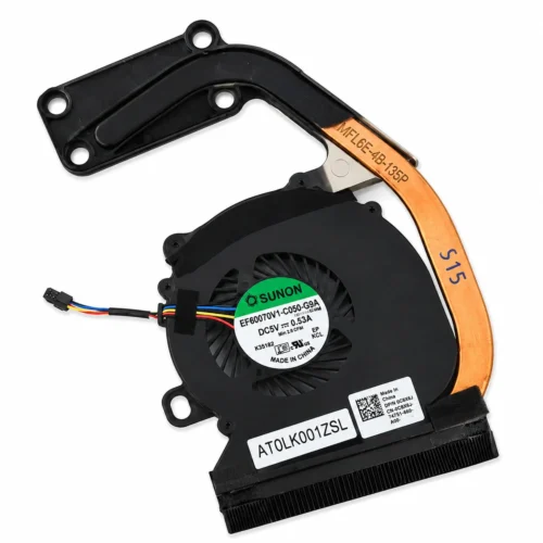 Dell Latitude E6330 Laptop CPU Heatsink with Fan 9VGM7 09VGM7