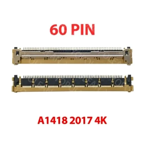 60-Pin LCD LED LVDS Cable Connector for iMac A1418 A1419 A2116 A2115