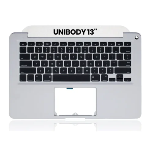 Used OEM top case with US English keyboard for Apple MacBook Unibody 13-inch A1278 Late 2008
