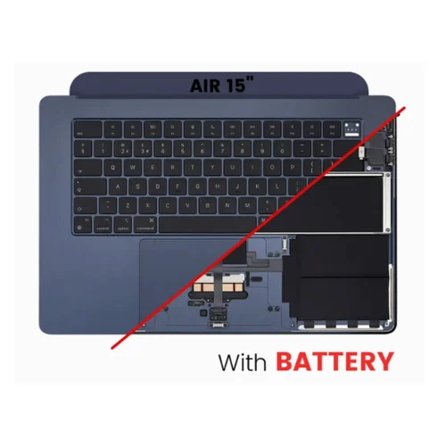 MacBook Air A2941 Top Case Battery Keyboard UK Midnight