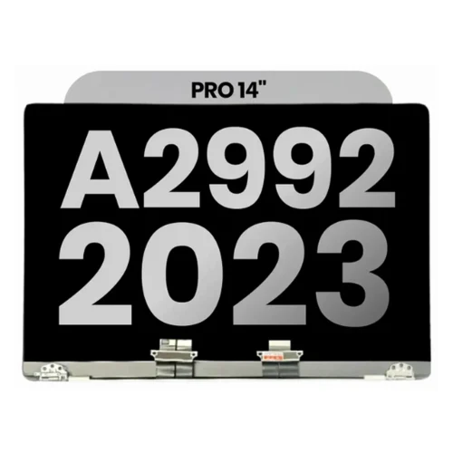 Complete LCD Display Assembly for MacBook Pro 14 A2992 Late 2023 Space Black