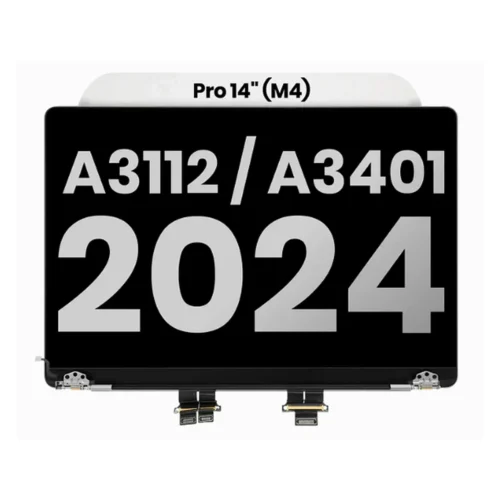 Complete Glossy LCD Display Assembly for MacBook Pro 14 A3112 A3401 A3185 A3434 Grade A