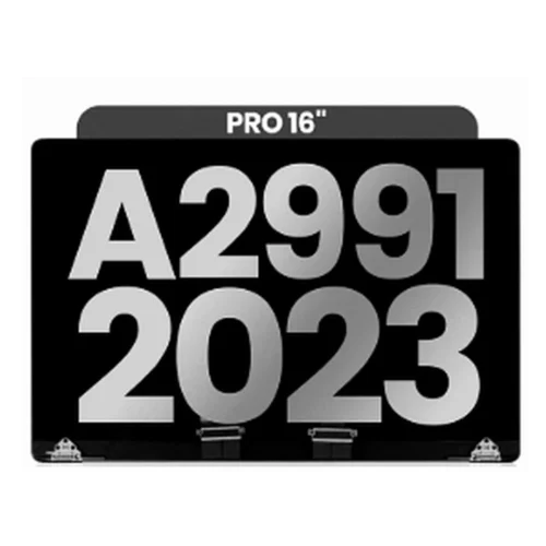 Complete LCD Display Assembly for MacBook Pro 16 A2991 Late 2023 Space Black Grade B