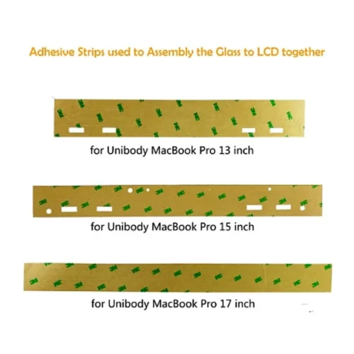 3M adhesive strips for Apple MacBook Pro 17-inch Unibody A1297
